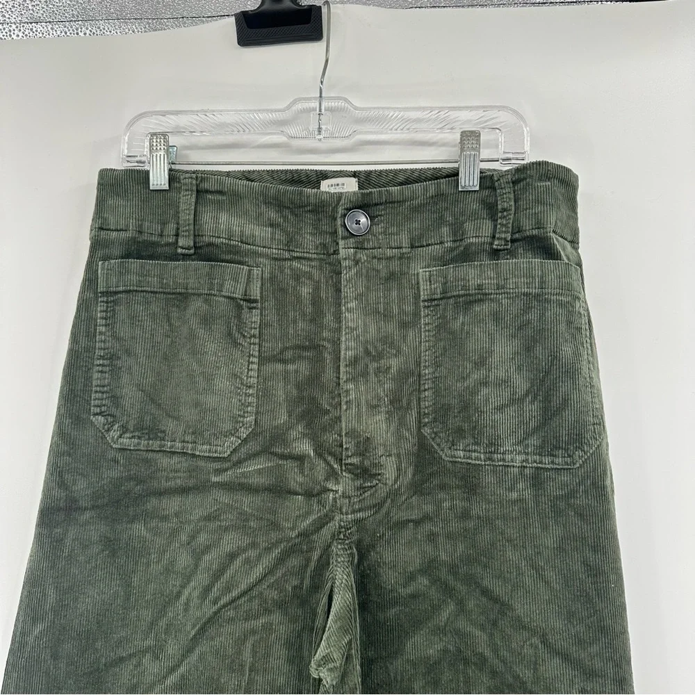 Anthropologie The Colette Corduroy Full-Length Wide-Leg Pants by Maeve Size 33T - Picture 4 of 7